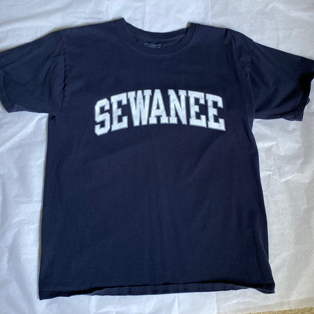 Navy Sewanee Champion Medium T-Shirt